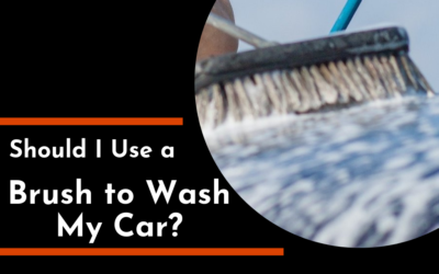 Should I Use a Brush to Wash My Car?